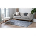 thumbnail image 6 of Unique Loom Portland Collection Area Rug - Albany (7' 10" x 10' Rectangle Blue/Ivory), 6 of 6