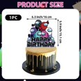 thumbnail image 3 of Set de Suministros para Fiesta de Cumpleaños Among Game 25 piezas LDAKZFV, 3 of 5