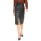 thumbnail image 1 of bar III Falda lápiz texturizada para mujer, negro, grande, 1 of 1