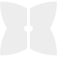 thumbnail image 4 of 26"OD x 3"ID x 9 3/4"C x 1"P Cosmo Architectural Grade PVC Contemporary Ceiling Medallion, Two Piece, 4 of 11