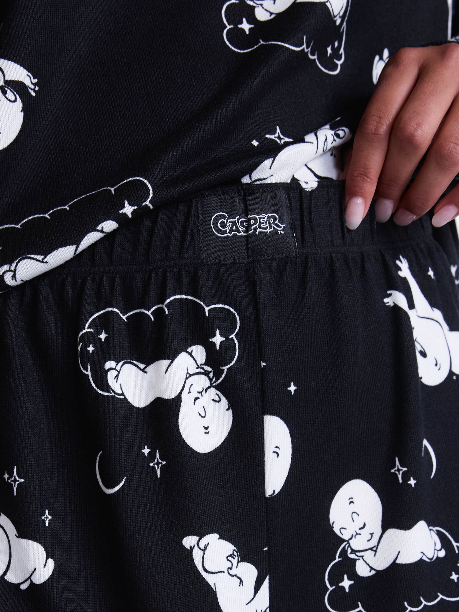 Casper Women's and Women's Plus Tee and Shorts Pajama Set by Grayson Social, 2-Piece, Sizes XS-3X
