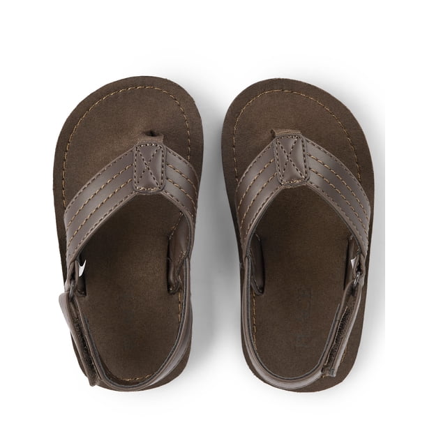 Sandalias Flip Flop para Bebés y Niños Pequeños de The Children's Place, Color Marrón Claro