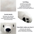 thumbnail image 4 of Djungelskog Bear Plush Toy - Soft and Cuddly (15.7 inches, White) - Perfect for Kids and Adults, 4 of 7