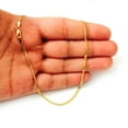 thumbnail image 5 of 14k Yellow Gold Gourmette Chain Necklace, 2.0mm, 24", 5 of 5