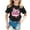 Black, variant on Hiijoy Infant Girls Mother's Day T Shirt Cotton Short Sleeve Tshirt for Kids, Sizes 1-9