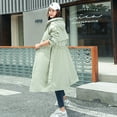 thumbnail image 6 of Viikei Winter Jackets Women Cotton Jacket for Women Women Plus Size Jackets and Coats Winter Warm Fashion Long Solid Slim Fur-Collar Zipper Thicker Down Jacket Coat, 6 of 9