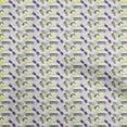 thumbnail image 1 of oneOone Cotton Jersey Lime Green Fabric Travel Sewing Material Print Fabric By The Yard 58 Inch Wide, 1 of 4