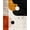 Black Brown Beige Orange, Pattern 4, variant on ODIKA Throw Tan Abstract Transitional Interlocking Arcade Motifs Grey for Entryway, Kitchen, Mudroom, Stain Resistant Flatwoven