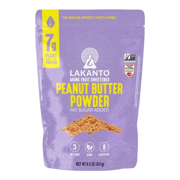 Lakanto Powdered Peanut Butter - Sweetened with Monkfruit