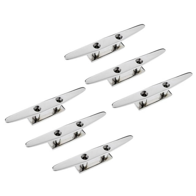 6 Piezas de 8 "de material acero Inoxidable 316 de La de La Parte Plana de de Cuerda Baja