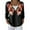 Black, variant on Womens Lightweight Plus Size Cardigans Sweaters Trendy Long Sleeve Open Front Button down Knit Sweater Fall V Neck Kingdom Graphic Printed Outwear Tops Watermelon Red S