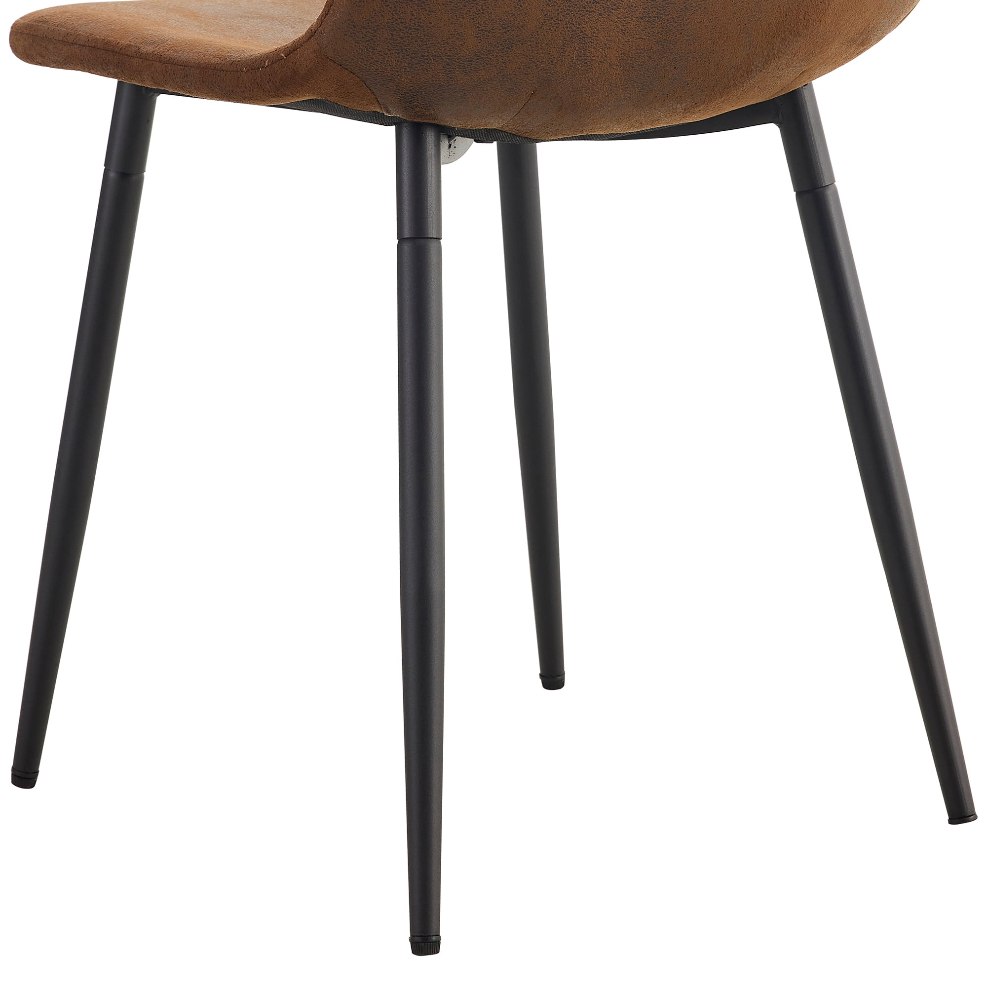 Sailvan Expandable Dining Table Chair Set, 59-71 Inch Pull-Out MDF Table with Linen-Cotton Chairs