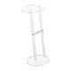 thumbnail image 5 of Mesa auxiliar de acrílico transparente, mesa de centro, mesa moderna y sencilla de 10 pulgadas, mesa para bebidas Estilo C, 5 of 9
