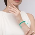 thumbnail image 4 of Handwoven Wax String Bracelet Bohemian Style Creative Crystal Temperament Bracelet For Women, 4 of 4