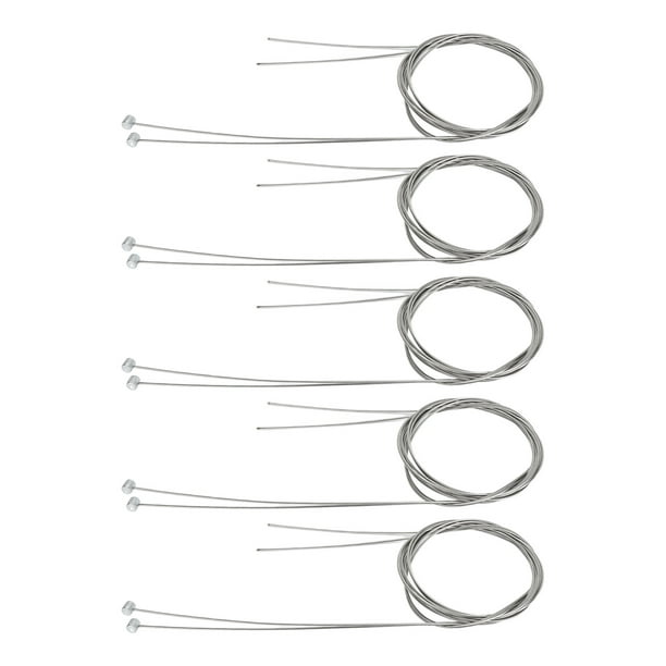 Cable De Freno De Bicicleta, Resistencia A La Oxidación Con Cabeza De Zinc, Cable De Freno De Bicicleta De 10 Piezas Para Reemplazo