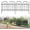 Black, variant on 45ft X 13in Animal Barrier Fence, 32 Panels No Dig Fence for Dogs Rabbit, Anti Digging Defense Barrier Garden Edging Border, Rustproof Metal Arched Decorative Garden Fencing for Outdoor, Yard, Lawn