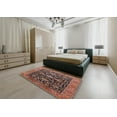 thumbnail image 5 of Ahgly Company Machine Washable Indoor Rectangle Industrial Modern Camel Brown Area Rugs, 5' x 7', 5 of 7