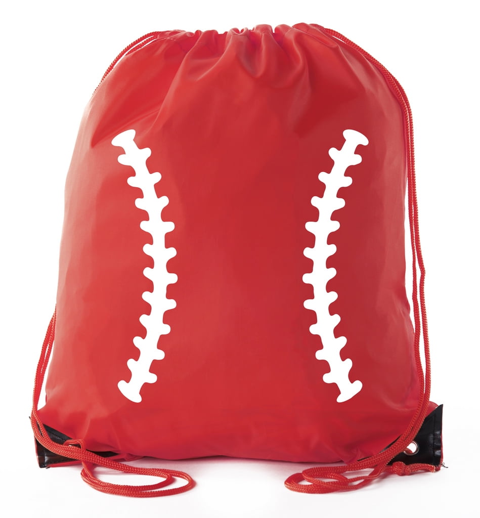 drawstring baseball bags