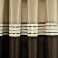 thumbnail image 3 of Lush Decor Terra Window Curtain Panels Beige/Brown 54X84 Set, 3 of 9