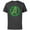 Charcoal, variant on Avengers A Logo Lucky Shamrocks St. Patrick’s Day - Short Sleeve Cotton T-Shirt for Adults - Customized-Athletic Heather