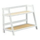 thumbnail image 3 of Estante de mesa de bambú de doble capa, estante de encimera, estante de almacenamiento, organizador Blanco L, 3 of 9