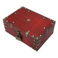 thumbnail image 1 of Wooden Jewelry Box, Safe Durable Treasure Box Retro Style  For Family, 1 of 8