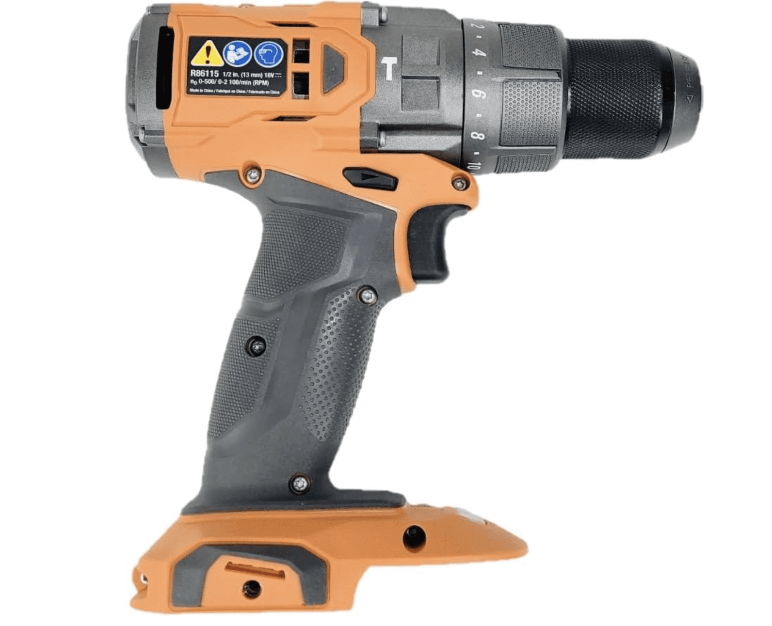 RIDGID 18V Brushless Cordless 1/2 in. Hammer Drill/Driver R86115 (Tool Only) Bulk Packaged