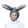 thumbnail image 2 of Sombrero de Cosplay Hugo Capucha de orejas de conejo, 2 of 10