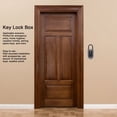 thumbnail image 3 of Key Box, 10 Capacity Anti Theft Key Lockbox Code Access Removable Rubber Cover  for Home, 3 of 8