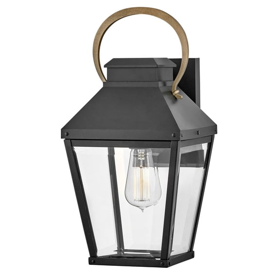 Hinkley Lighting - Dawson - 14W 1 LED Outdoor Small Wall Lantern-17 Inches Tall
