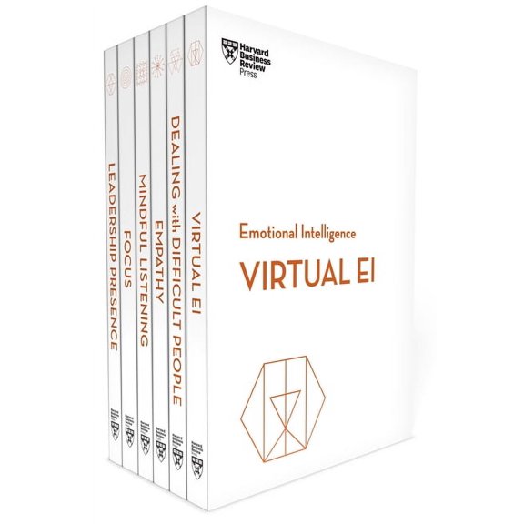 HBR Emotional Intelligence People Skills for a Virtual World Collection (6 Books) (HBR Emotional Intelligence Series), (Paperback)