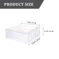 thumbnail image 2 of FESTFENDS 2Ud Caja De Almacenamiento Para Ropa Interior Con Material Nylon Saludable Beige, 2 of 6