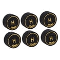thumbnail image 1 of Pool Cue Tips, 6pcs 12mm PU Pool Billiard Cue Tips Pool Stick Tips Pool Cue Tip Lightweight and Portable for Billiards Games, Homes, 1 of 7
