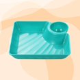 thumbnail image 2 of Hariumiu Snack Tray Plastic Dumpling Plate with Sauce Dish Versatile Easy to Clean Snacks Desserts Sushi Tray Kitchen Tableware, 2 of 8