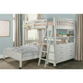 thumbnail image 6 of Highlands Full Loft Bed with Full Lower Bed and Hanging Nightstand, 6 of 6