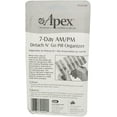 thumbnail image 2 of Apex 7 Day AM/PM Detach N Go Pill Organizer, 1 Ea, 2 Pack, 2 of 3