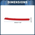 thumbnail image 5 of Bumper Reflector No.6J3945105D for Seat Ibiza IV 4 6J FR 11-17 1 Pcs Red Rear Left, 5 of 7