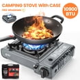thumbnail image 3 of GVDV Portable Camping Stove, 1 Burner Butane Gas Stove with Updated Carrying Case, 3 of 14