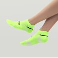 thumbnail image 6 of MONFOOT Women's and Men's Running Cushioned Silky Soft Ankle Socks, 3-Pairs (Neon), 6 of 6