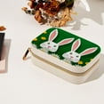 thumbnail image 7 of Easter Velvet Portable Storage Box with Removable Compartment: Gift-Ready Organizer for Bracelets, Necklace, and Jewelry, 7 of 7
