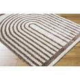 thumbnail image 3 of Mark&Day Washable Rugs, 5x7 Larita Modern Dark Brown Area Rug, Brown Light Beige Carpet for Living Room, Bedroom or Kitchen (5'3" x 7', Machine Washable), 3 of 7