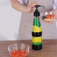thumbnail image 2 of Botella de salsa de condimento Contenedor de especias Boquilla de prensa Gadget de cocina (Negro) JShteea Libre de BPA, 2 of 4