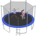 thumbnail image 7 of 14FT Trampoline for Kids, Recreational Trampoline with Enclosure Net & Ladder, Round Outdoor Trampoline High Stability, Backyard Trampoline for Kids and Adults, 7 of 7