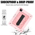 thumbnail image 5 of FIEWESEY for iPad Pro 11 Inch Case,(iPad Pro 11 Inch 2020)with Pencil Holder,360 Rotatable Stand Adjustable Shoulder Strap Shockproof Rugged Cover for iPad Pro 11 2018/2020/2022 Released(Rose Gold), 5 of 6