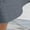 Gray, variant on Women's Cotton Gauze Shorts Elastic Waist Drawstring Casual Loose Summer Beach Linen Shorts With Pockets