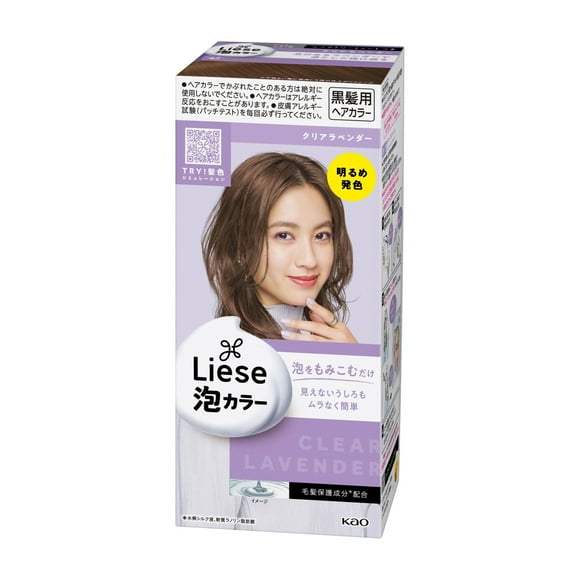 KAO Liese Creamy Bubble Hair Color - Clear Lavender