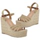 thumbnail image 1 of Wedge Sandals for Women Casual Summer Beach Shoes with Adjustable Ankle Strap 1Pair, 1 of 4