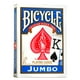thumbnail image 2 of Juego de cartas para bicicleta Jumbo Index, paquete de 12, rojo y azul, 2 of 9