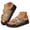 Khaki, variant on Mepaouo Women's Slide Sandals Recovery Sport Sandal Ladies Orthotic Cushion Beach Shoes with Two Buckles