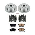 thumbnail image 2 of PowerStop Rear Stock Replacement Brake Pad and Rotor Kit with Calipers Fits: HONDA Select Models KCOE206A, 2 of 5